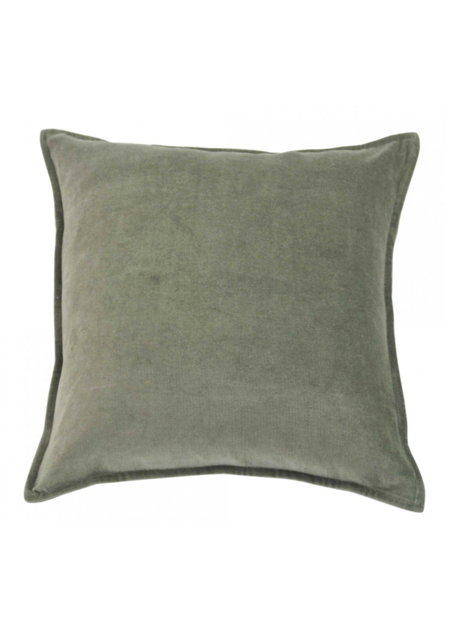 Cushion Velvet Army Green, Go-Round Interiors
