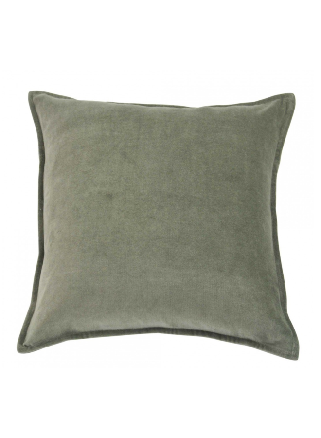 Cushion Velvet Army Green