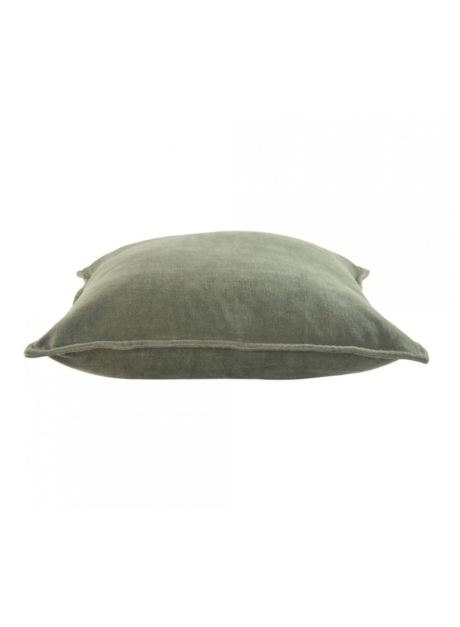 Cushion Velvet Army Green