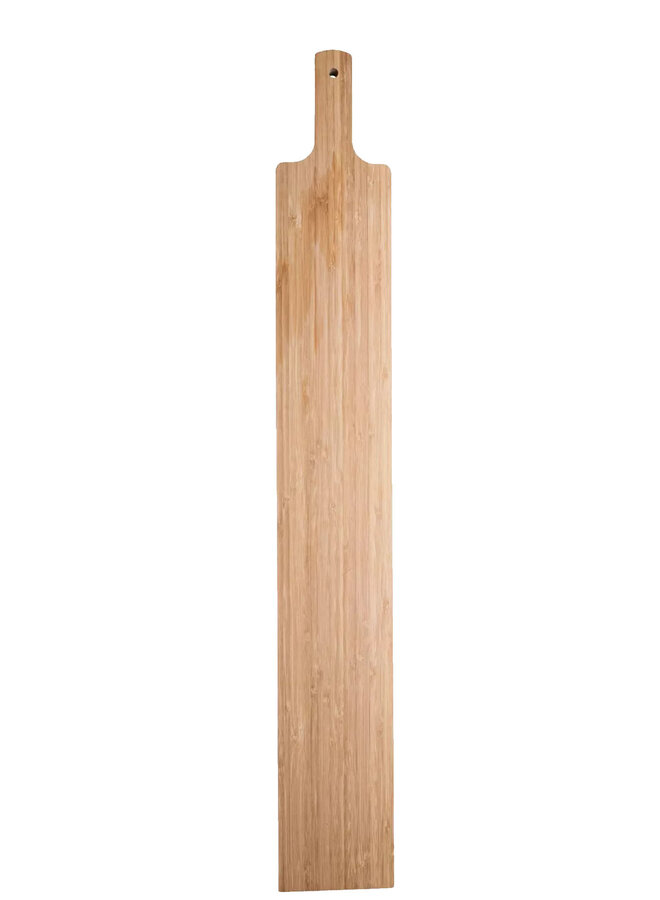 Gusta Bamboe serveerplank 90x12.5 cm. wit