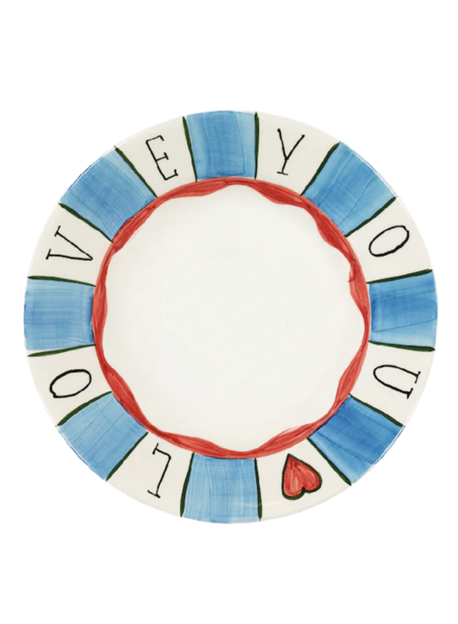 Love Story Breakfast Plate - Anna+Nina