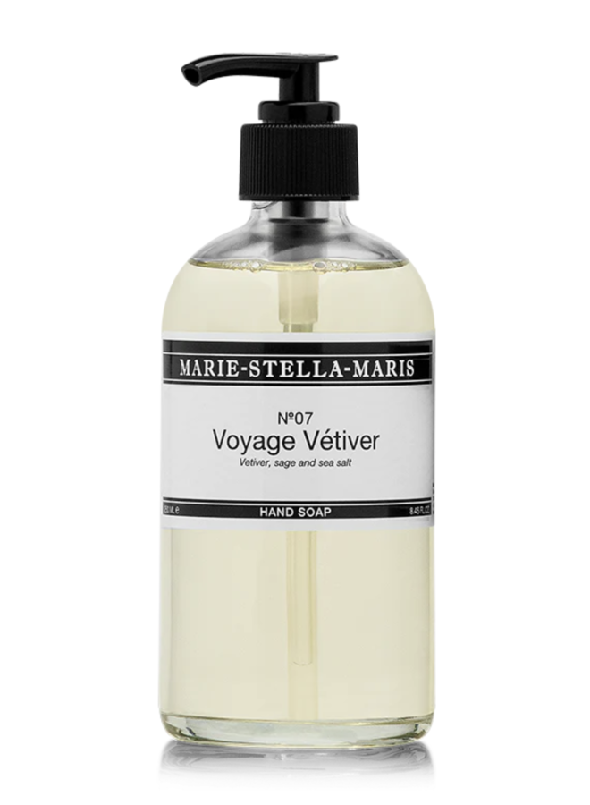 Hand Soap Voyage Vetiver 250 ml, Marie-Stella-Maris