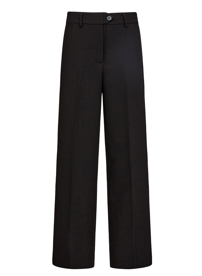 Vola Long Wide Pant Black - Co'Couture