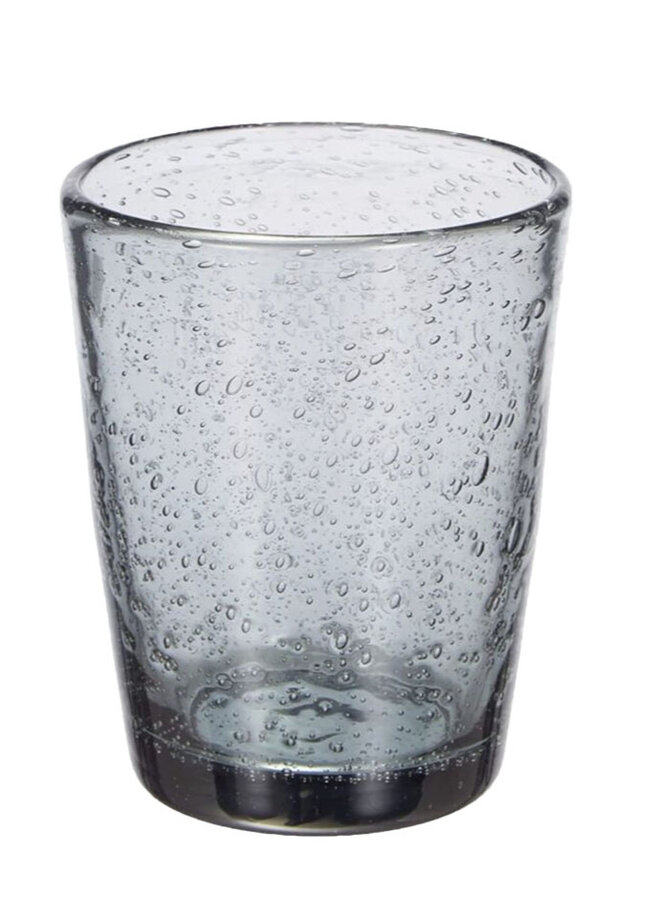 Broste Copenhagen Bubble tumbler 250 ml glas grijs