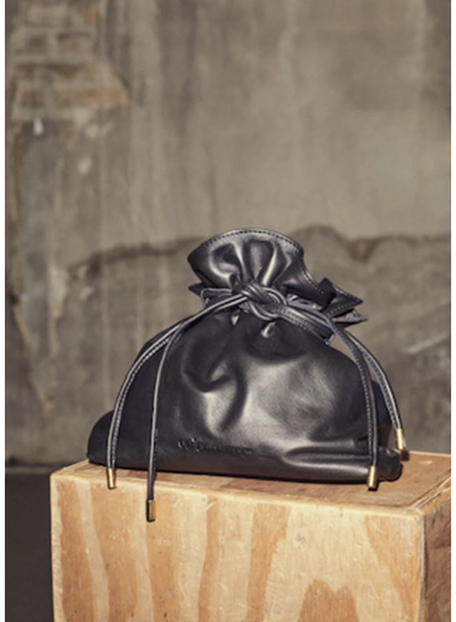 Phoebe Mini Tie Bag Black - Co'Couture