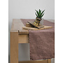 Terra Cotta Linen Table Runner 40 x 150 cm