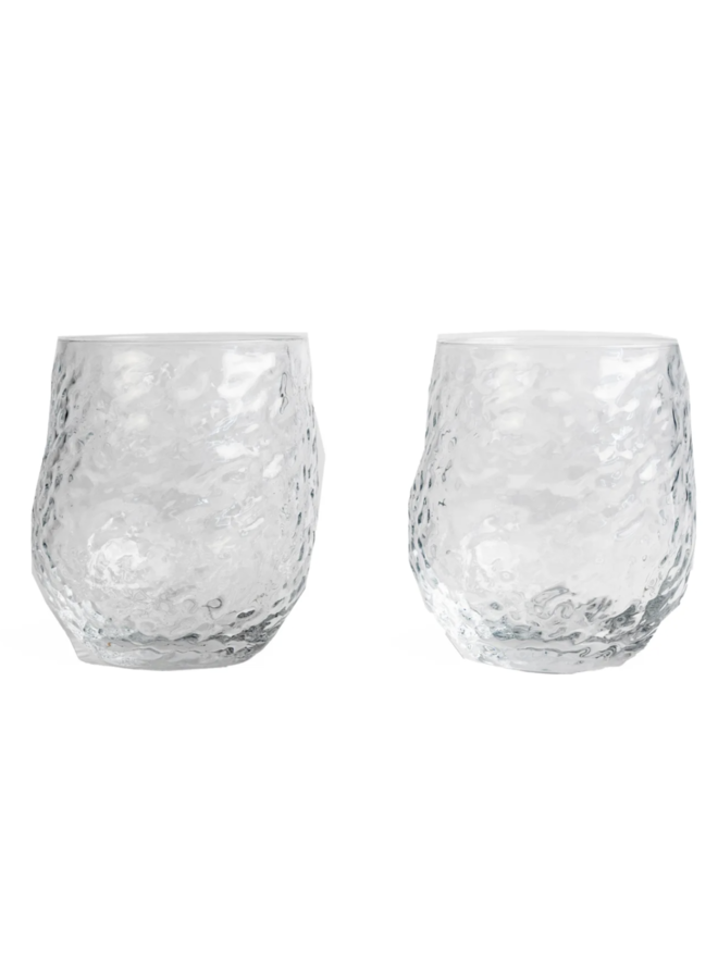 Byon Glas Swan Helder/ Set 2