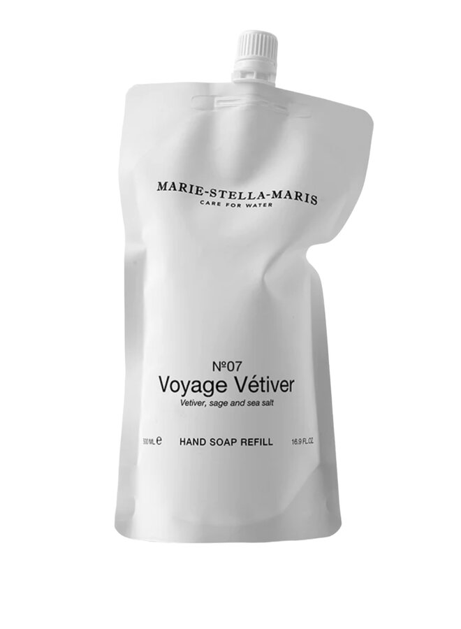 Handsoap REFILL Voyage Vetiver 500 ml. - Marie-Stella-Maris