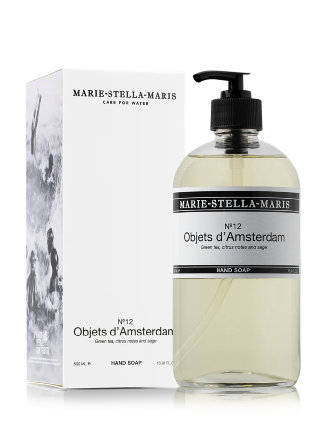 Hand Soap Objets d'Amsterdam 500 ml - Glass - Marie-Stella-Maris