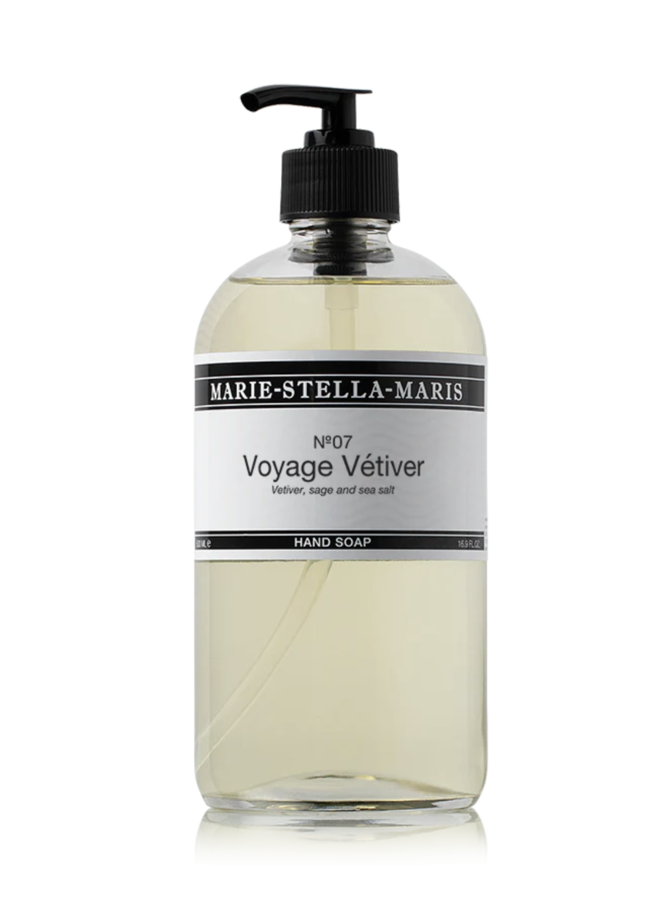 Hand Soap Voyage Vétiver 500 ml - Glass - Marie-Stella-Maris