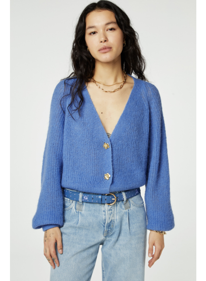 Casey Cardigan Cornflower Blue - Fabienne Chapot