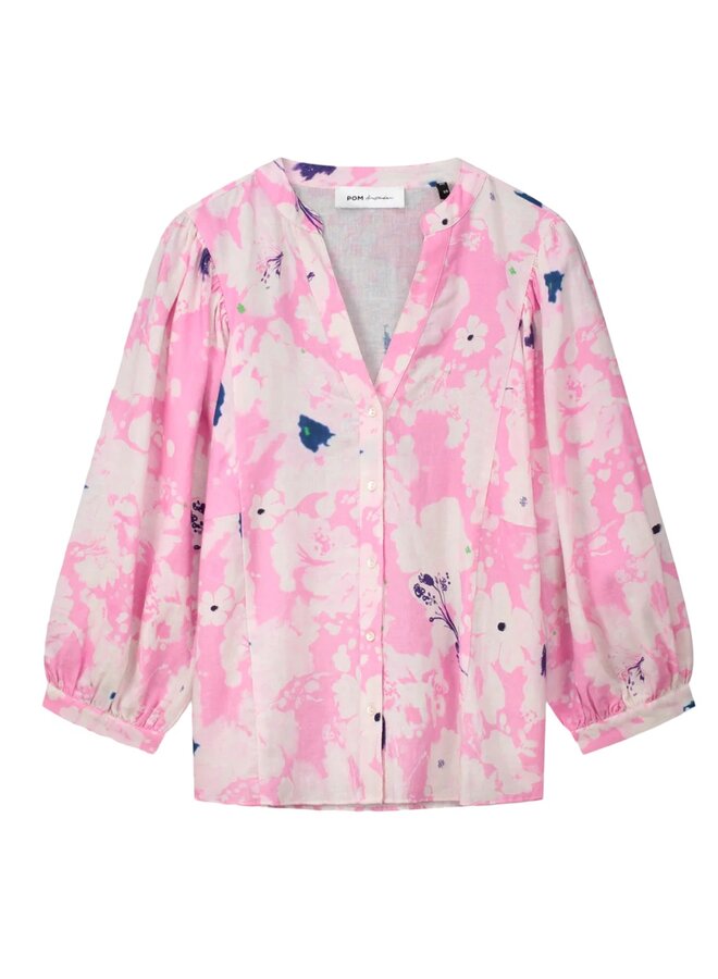 Blouse Lilies Pink Pom Amsterdam