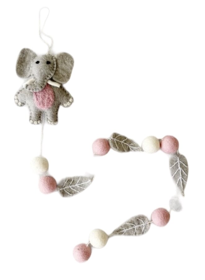 Garland felt Elephant