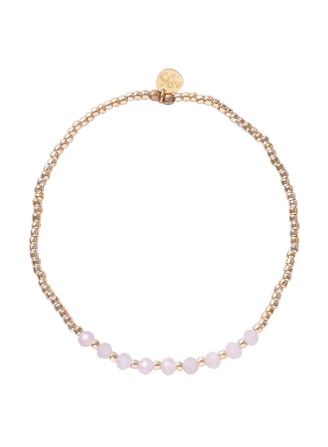 Proud Rose Quartz Bracelet GC a Beautiful Story