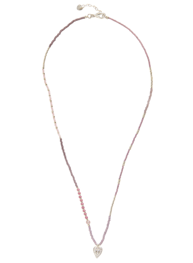 Adventurous Rose Quartz Necklace SC A Beautiful Story