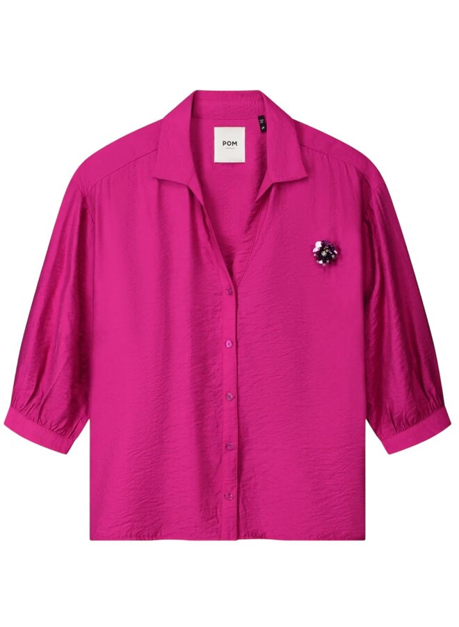 Blouse Violet Fuchsia Pom Amsterdam