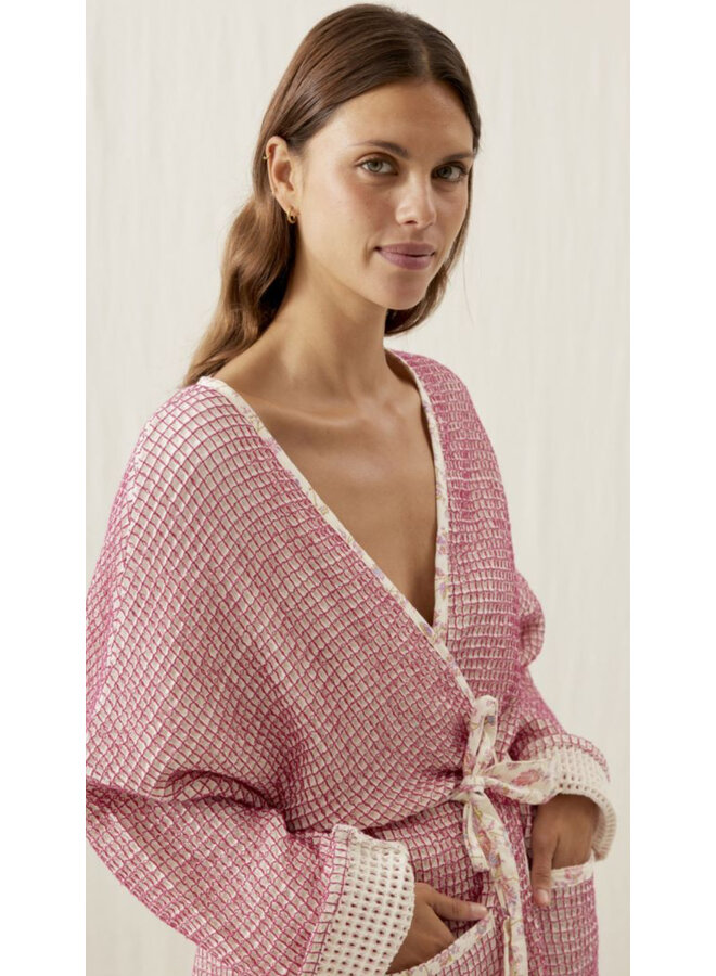 Bathrobe Laora Cotton Waffle Louise Misha