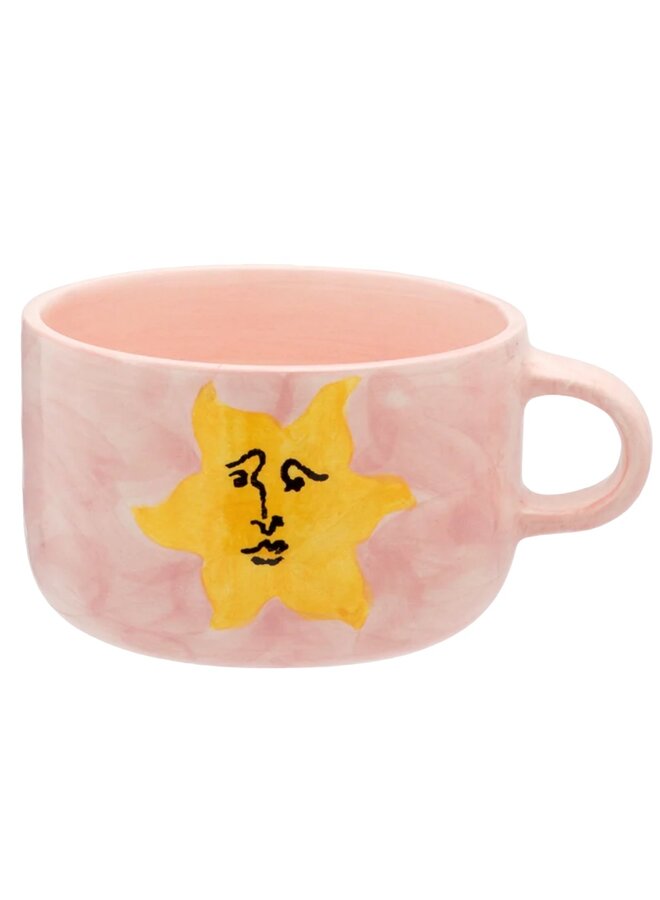 Sunny Side Up Cappuccino Mug Anna+Nina