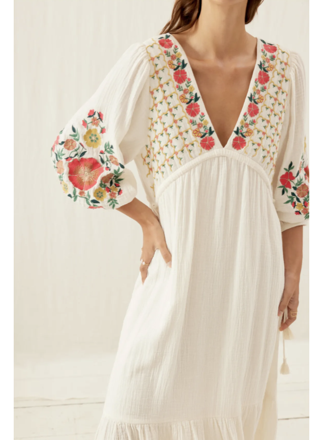 Bali Dress Off White Louise Misha