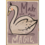 Poster Magic Swan 50x70cm. Studio Loco
