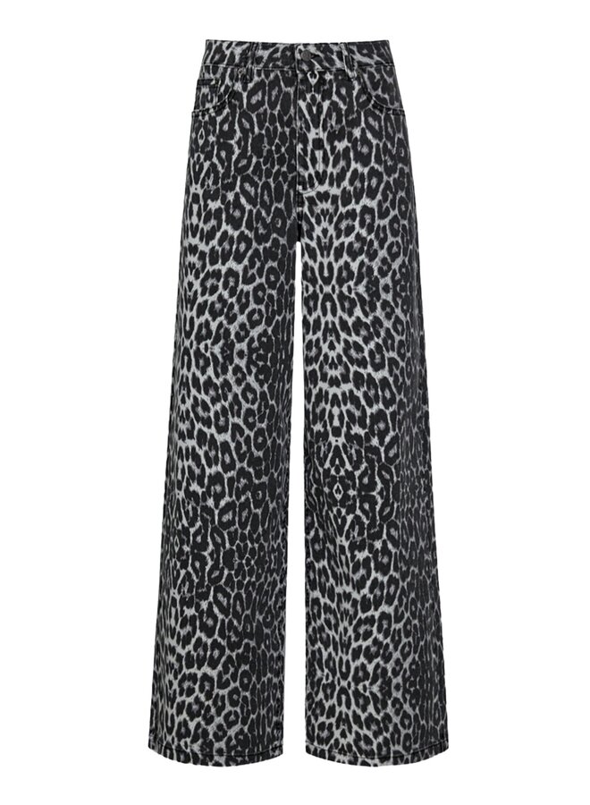 LeoCC Wide Long Pant Dark Grey - Co'Couture