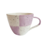 Blocked Mug Pink/ White - All the Luck in the World
