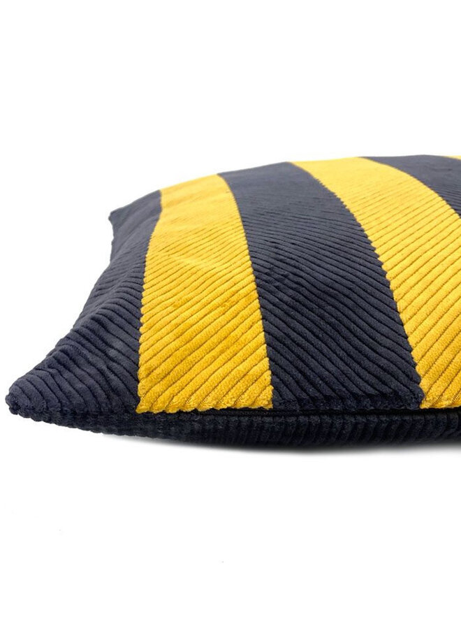 Cushion Blauw/ Oker