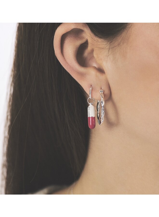 Large Twisted Hoop  Earrings Anna+Nina