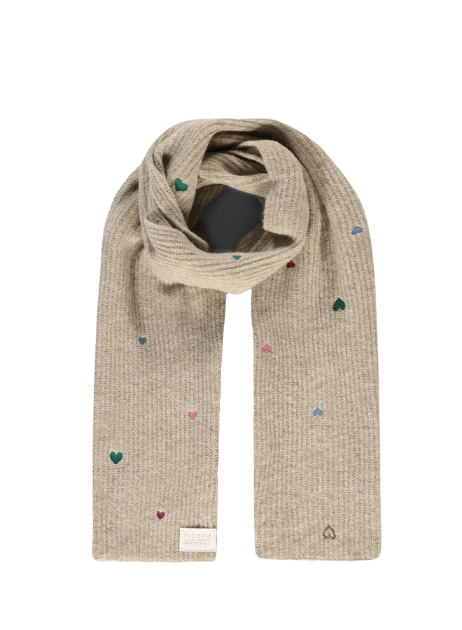 Lidia Oatmeal Scarf Fabienne Chapot