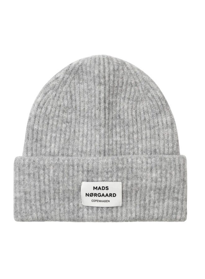 Tosca Anju Hat - Light Grey Melange - Mads Norgaard