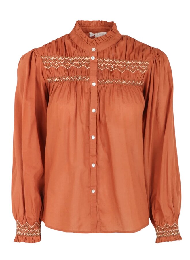 SHIRT JALLY Bronze - Louise Misha