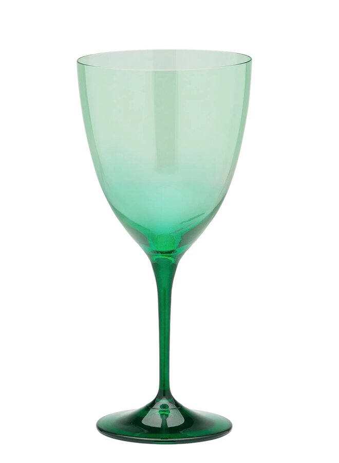 Faded Forest Green Wine Glass Anna+Nina