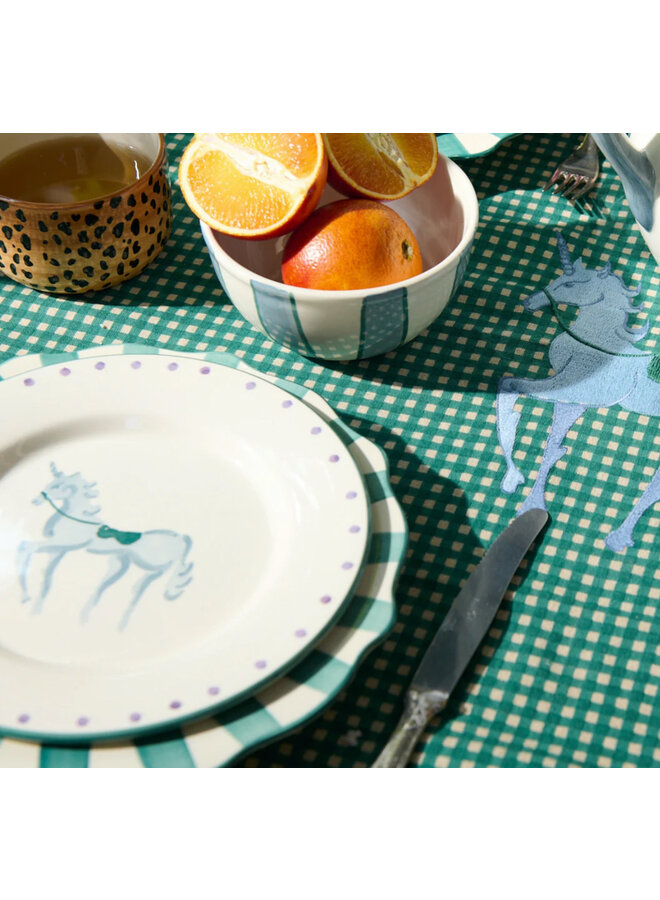 Gingham Pegasus Tablecloth Anna+Nina