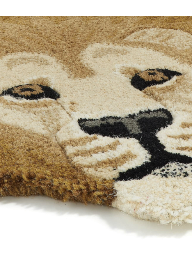 Moody Lion Rug Large Doing Goods