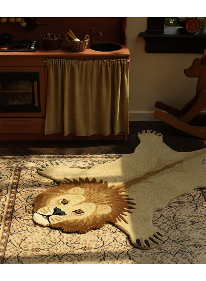 Moody Lion Rug Large Doing Goods