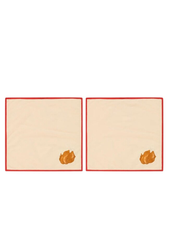Turkey Napkin Set of 2 Anna+Nina