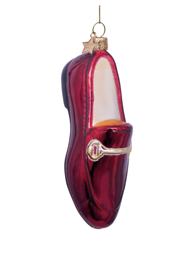 Ornament Glass bordeaux loafer - Vondels