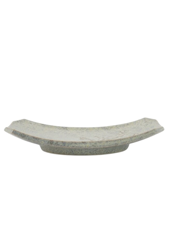 Grey Soshun Oblong Plate