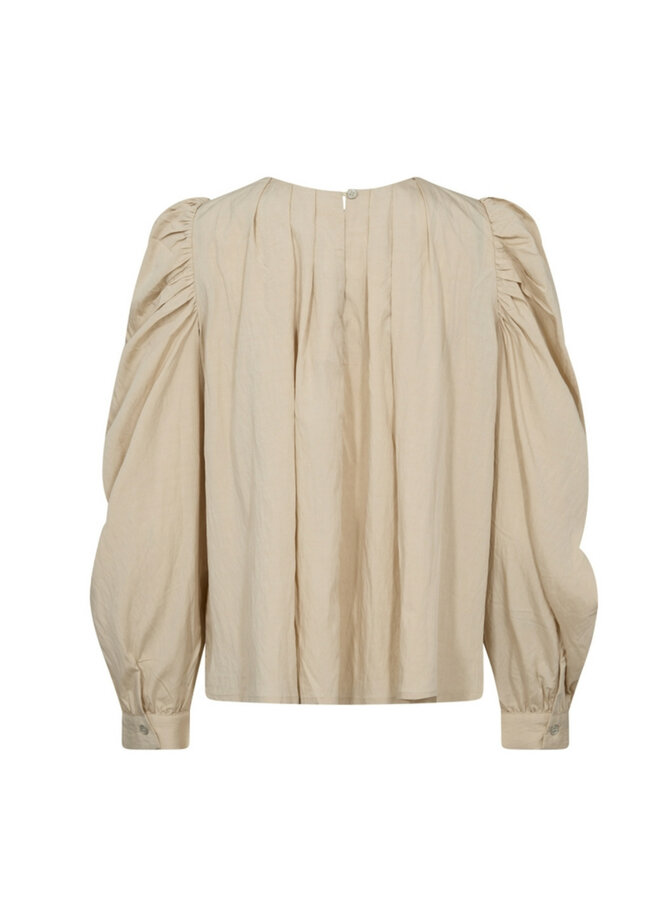 VivaCC Pleat Blouse Powder Co'Couture