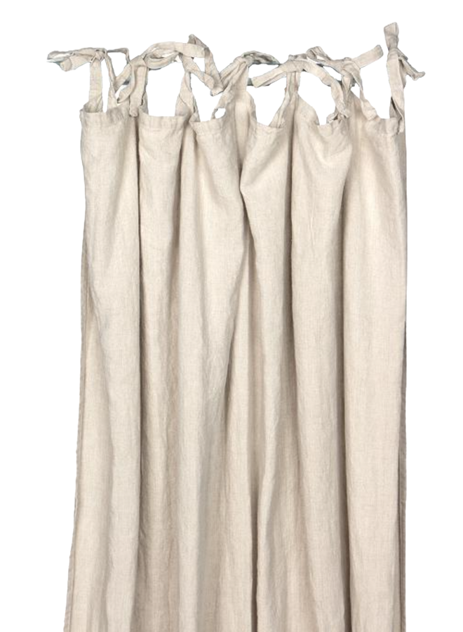 MrsBLOOM Linen Curtain Natural 140 x 260 cm.
