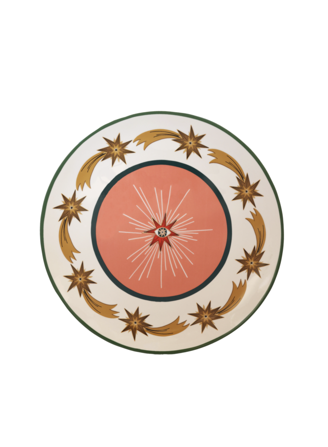 Serving Plate Falling Star - All the Luck in the World