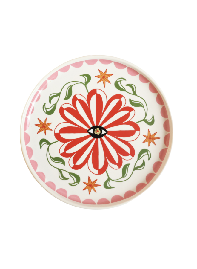 Serving Plate Flower - All the Luck in the World
