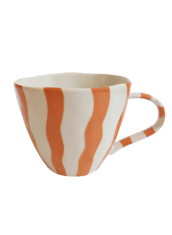 Mug Wavy Orange - All the Luck in the World