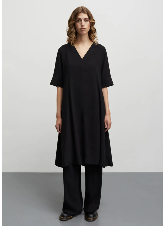 Light Crepe Harper Pants Black Mads Norgaard