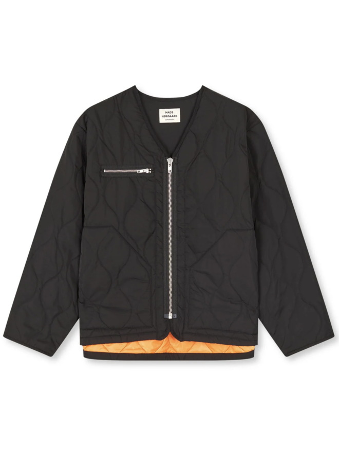 Poly Twill Alice Jacket Poly Twill Black Mads Norgaard SALE