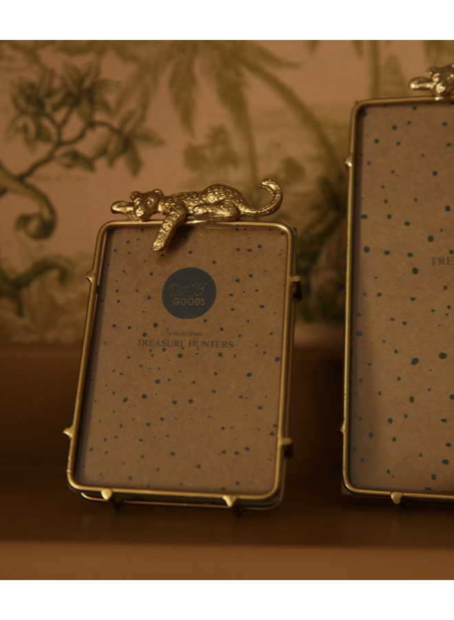 Jenna Leopard Frame Small  Doing Goods