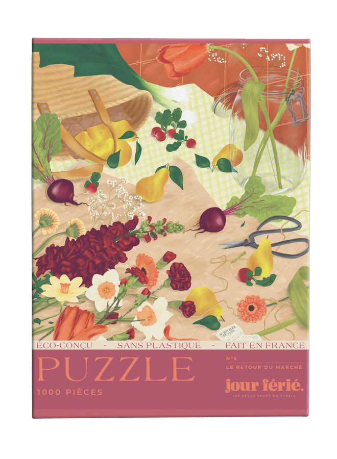 The return of the market 1000 pcs Jour Ferie