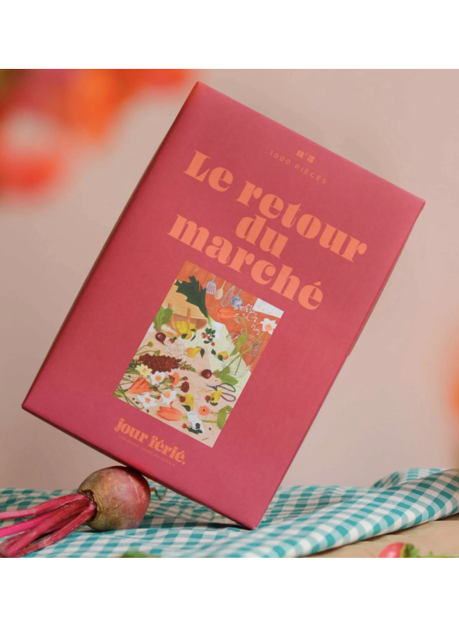 The return of the market 1000 pcs Jour Ferie