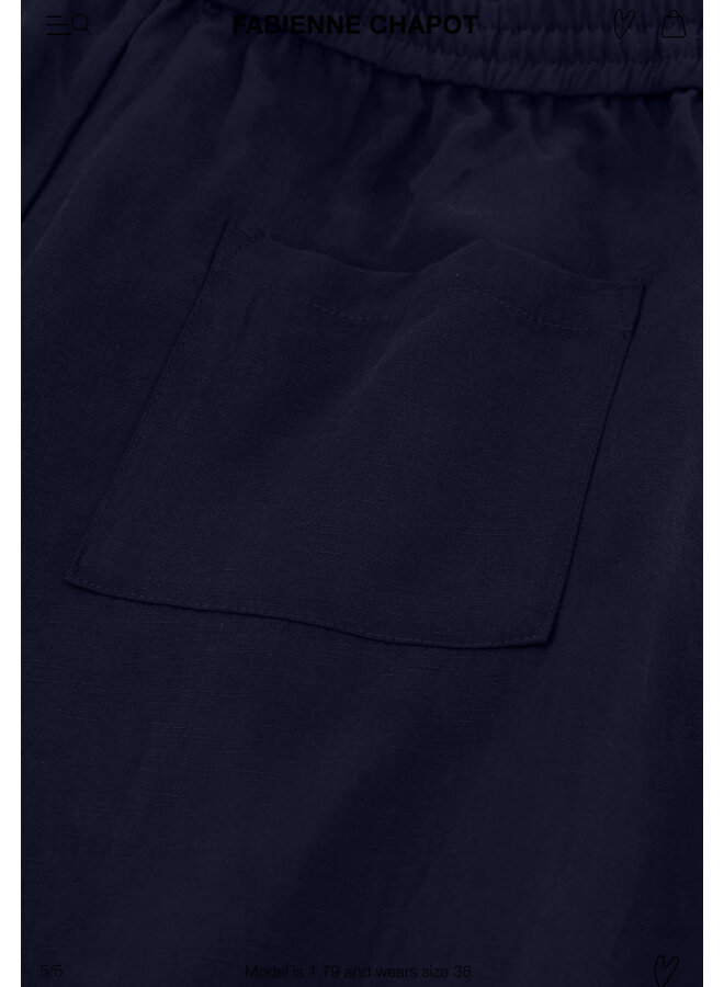 Brent Trousers After Midnight Blue Fabienne Chapot SALE