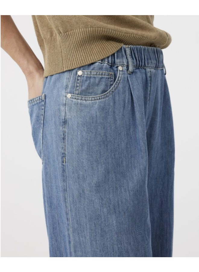 Sun Pants Blue Knit-ted